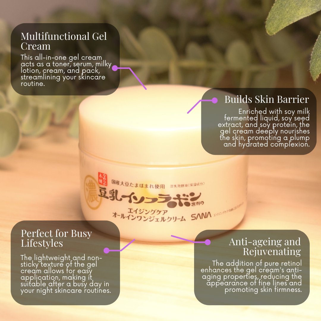 Nameraka Honpo Wrinkle 5 in 1 Gel Cream