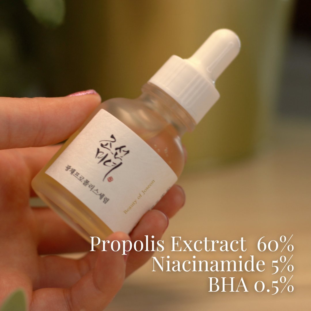 Photograph of Beauty of Joseon Glow Serum : Propolis + Niacinamide with key ingredients